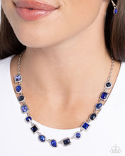 Load image into Gallery viewer, Paparazzi Jewelry Necklace Gallery Glam - Blue