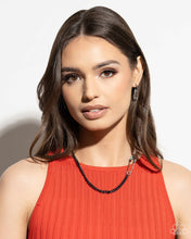 Load image into Gallery viewer, Paparazzi Jewelry Necklace Safety Pin Style - Black