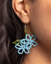 Load image into Gallery viewer, Paparazzi Jewelry Earrings Beaded Blooms - Blue