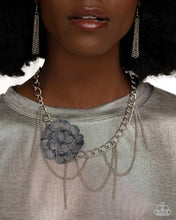 Load image into Gallery viewer, Paparazzi Jewelry Necklace Deconstructed Denim - Blue