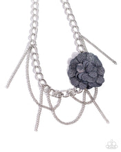 Load image into Gallery viewer, Paparazzi Jewelry Necklace Deconstructed Denim - Blue
