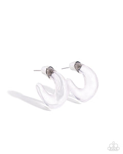 Paparazzi Jewelry Earrings Clear Charm