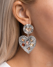 Load image into Gallery viewer, Paparazzi Jewelry Earrings Antiqued Allure - Brown