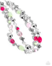 Load image into Gallery viewer, Paparazzi Jewelry Necklace Playful Past - Pink