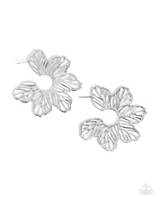 Load image into Gallery viewer, Paparazzi Jewelry Earrings Floral Fame - Silver