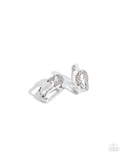 Load image into Gallery viewer, Paparazzi Jewelry Earrings Safety Pin Secret - White