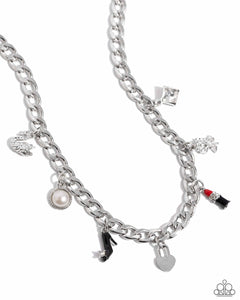 Paparazzi Jewelry Necklace Shopaholic Slay - Red