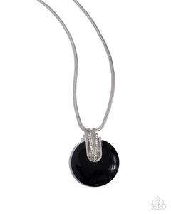 Paparazzi Jewelry Necklace Cutting Charm - Black