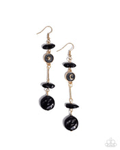Load image into Gallery viewer, Paparazzi Jewelry Earrings Blissful Balance - Black
