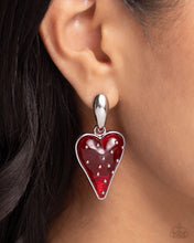 Load image into Gallery viewer, Paparazzi Jewelry Earrings Glossy Goodwill - Red