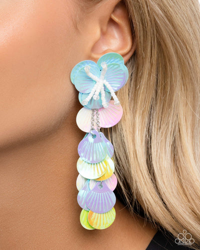 Paparazzi Jewelry Earrings Under the Waves