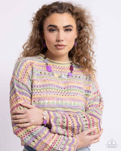 Load image into Gallery viewer, Paparazzi Jewelry Necklace Reflective Redux - Purple