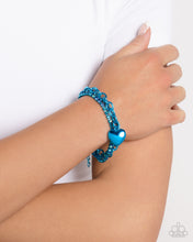Load image into Gallery viewer, Paparazzi Jewelry Bracelet Affectionate Accent - Blue