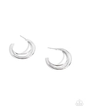 Load image into Gallery viewer, Paparazzi Jewelry Earrings Curly Charisma - Silver