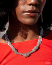 Load image into Gallery viewer, Paparazzi Jewelry Necklace Copious Command - Silver