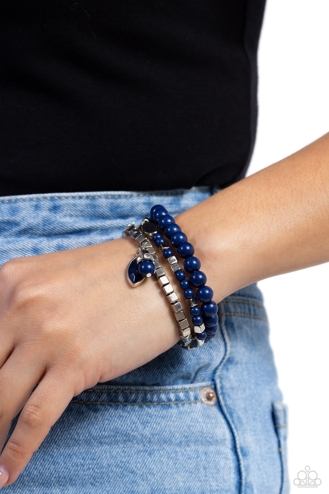 Paparazzi Jewelry Bracelet Redefined Romance - Blue