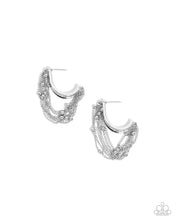 Load image into Gallery viewer, Paparazzi Jewelry Earrings Immaculate Impression - Silver