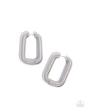 Load image into Gallery viewer, Paparazzi Jewelry Earrings Spiral Supply - Silver