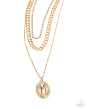 Load image into Gallery viewer, Paparazzi Jewelry Necklace Edgy Empire - Gold