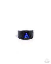 Load image into Gallery viewer, Paparazzi Jewelry Men Trenchant Triangle - Blue