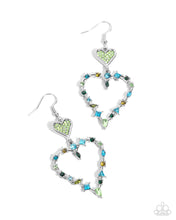 Load image into Gallery viewer, Paparazzi Jewelry Earrings Parallel Passion - Green