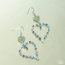 Load image into Gallery viewer, Paparazzi Jewelry Earrings Parallel Passion - Green