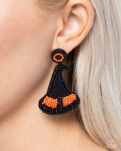 Load image into Gallery viewer, Paparazzi Jewelry Earrings Witch Hunt - Black