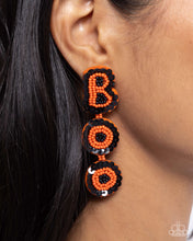 Load image into Gallery viewer, Paparazzi Jewelry Earrings Halloween Bash - Orange