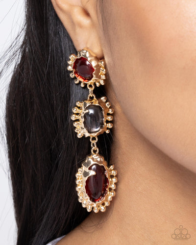 Paparazzi Jewelry Earrings Emotional Elegance