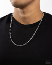 Load image into Gallery viewer, Paparazzi Jewelry Men Chain Confrontation - Silver