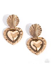 Load image into Gallery viewer, Paparazzi Jewelry Earrings Mythical Moment - Gold