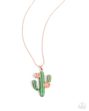 Load image into Gallery viewer, Paparazzi Jewelry Necklace Carefree Cactus - Copper
