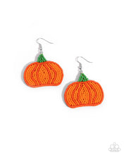 Load image into Gallery viewer, Paparazzi Jewelry Earrings Pumpkin Pizzazz - Orange