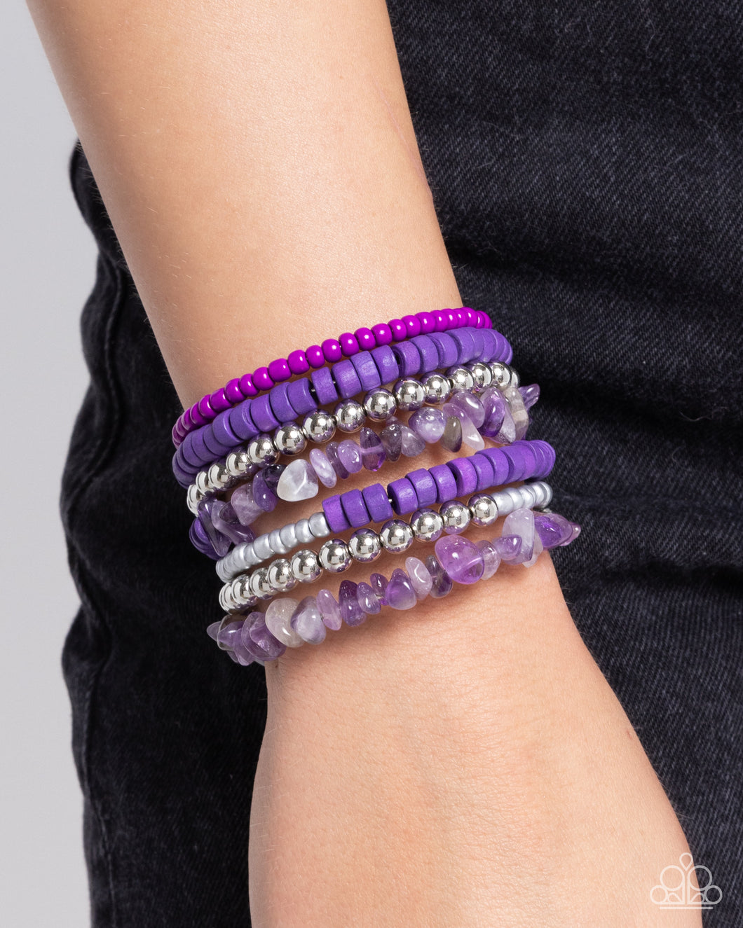 Paparazzi Jewelry Bracelet Plentiful Pizzazz - Purple