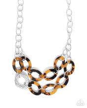 Load image into Gallery viewer, Paparazzi Jewelry Necklace Patterned Presto - Brown
