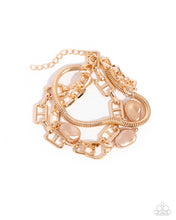 Load image into Gallery viewer, Paparazzi Jewelry Bracelet Modestly Mismatched - Brown