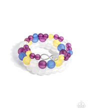 Load image into Gallery viewer, Paparazzi Jewelry Bracelet Simplistic Stack - Purple