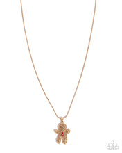 Load image into Gallery viewer, Paparazzi Jewelry Necklace Gingerbread Glam - Gold