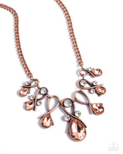 Load image into Gallery viewer, Paparazzi Jewelry Necklace Infinity Institute - Copper