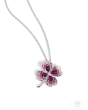 Load image into Gallery viewer, Paparazzi Jewelry Necklace Four Leaf Fashion - Pink
