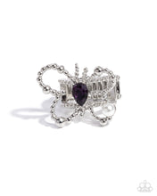 Load image into Gallery viewer, Paparazzi Jewelry Ring Aerial Artifact - Purple