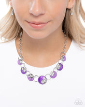 Load image into Gallery viewer, Paparazzi Jewelry Necklace Blooming Bravado - Purple
