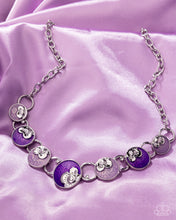 Load image into Gallery viewer, Paparazzi Jewelry Necklace Blooming Bravado - Purple