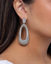 Load image into Gallery viewer, Paparazzi Jewelry Earrings Princess Potential - Silver