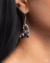Load image into Gallery viewer, Paparazzi Jewelry Earrings Tender Treasure - Black