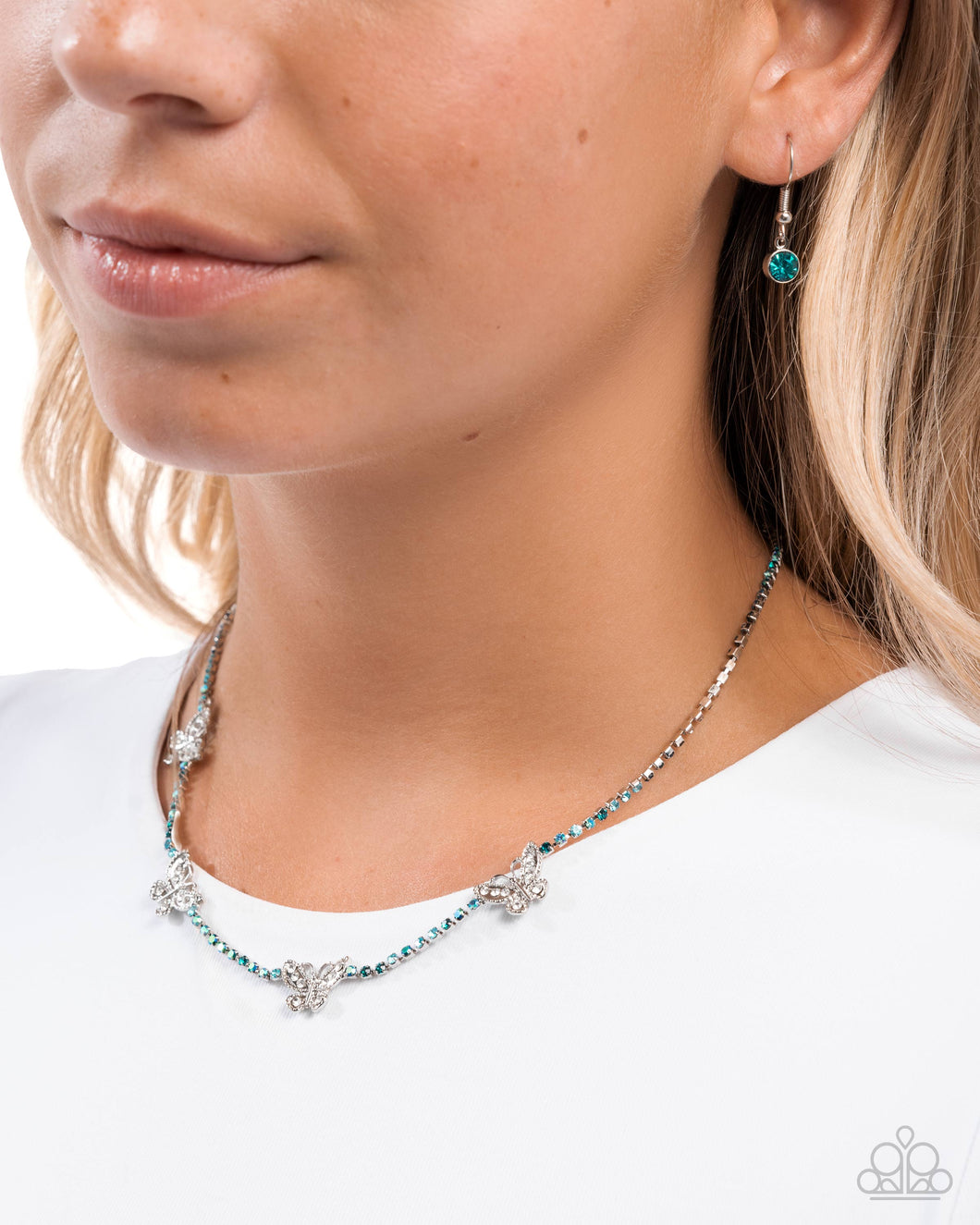 Paparazzi Jewelry Necklace FANCIFUL of Life - Blue