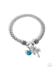 Load image into Gallery viewer, Paparazzi Jewelry Bracelet Palm Beach Bling - Blue