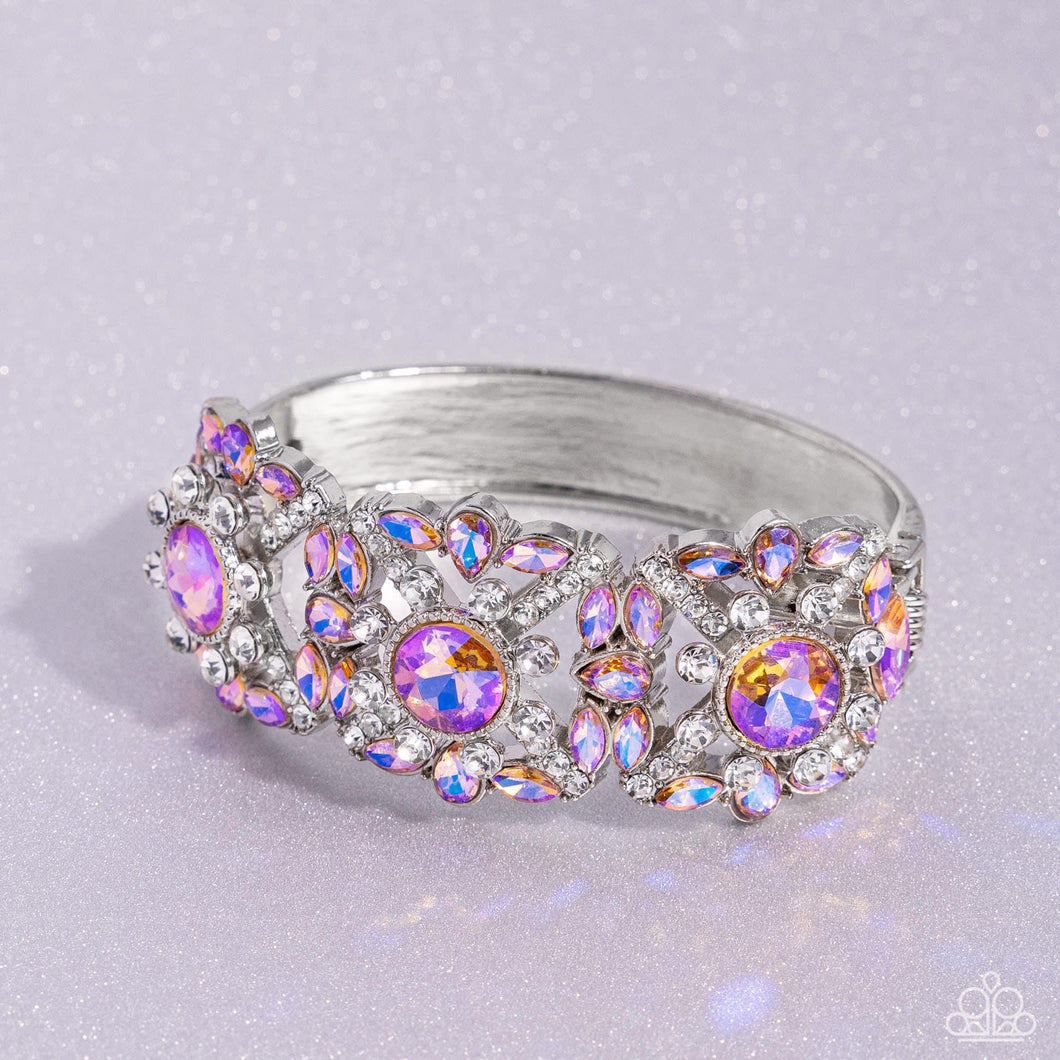 Paparazzi Jewelry Bracelet Shimmering Solo - Orange