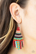 Load image into Gallery viewer, Paparazzi Jewelry Earrings Beaded Bohemian- Red