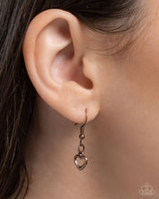 Load image into Gallery viewer, Paparazzi Jewelry Necklace LOCKS of Love - Copper